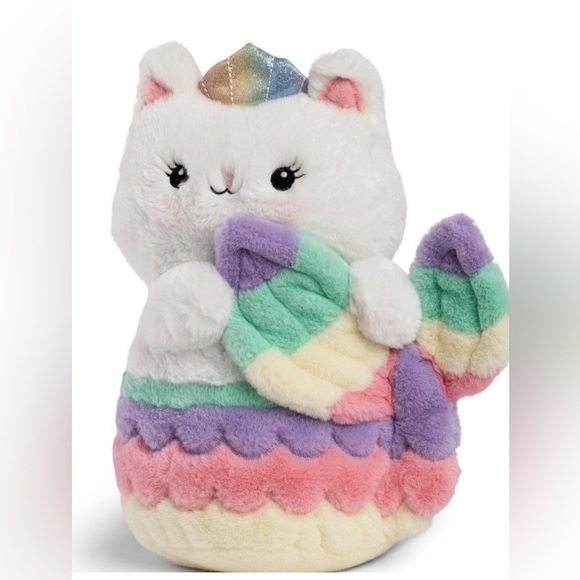 FAO Schwarz Other - FAO Schwarz Glow Brights Toy Plush LED with Sound Meowmaid 12" Stuffed Animal